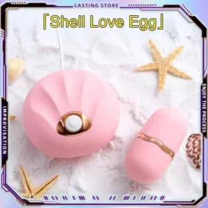 Shell Vibrator 10 modes Remote control Nipple Clitoris Stimulator Female Masturbator vibrating Love egg Vagina Massager Sex Toys