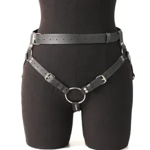 Men's exclusive PU leather thigh strap combines fashion and practicality, holiday carnival clothing accessories