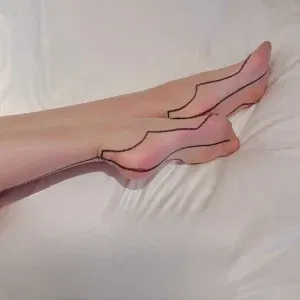 Contrast Color Women Over Knee Socks Rib Cut Wide Edge Summer Ultra-thin Hosiery Oil Glossy Transparent Stockings With Back Seam