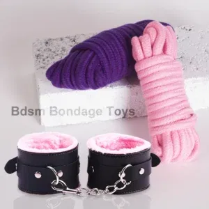 Sex Toys For Couples Handcuffs Whip Bdsm Bondage Rope Adult Game Slave Femdom Role Play Tying Equipment Fetish Exotic Accessorie